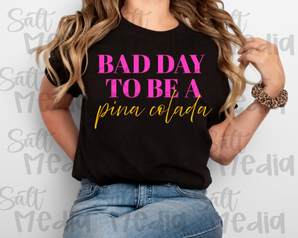 Bad day to be a pina colada PNG